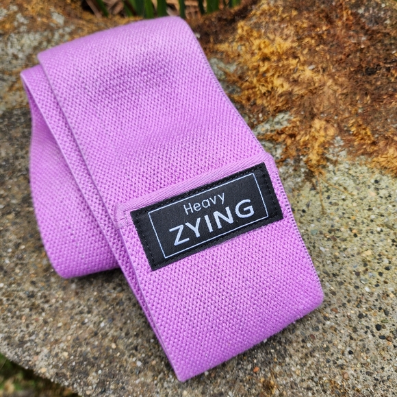 Zying Pink Heavy Resistance Band - Picture 1 of 5